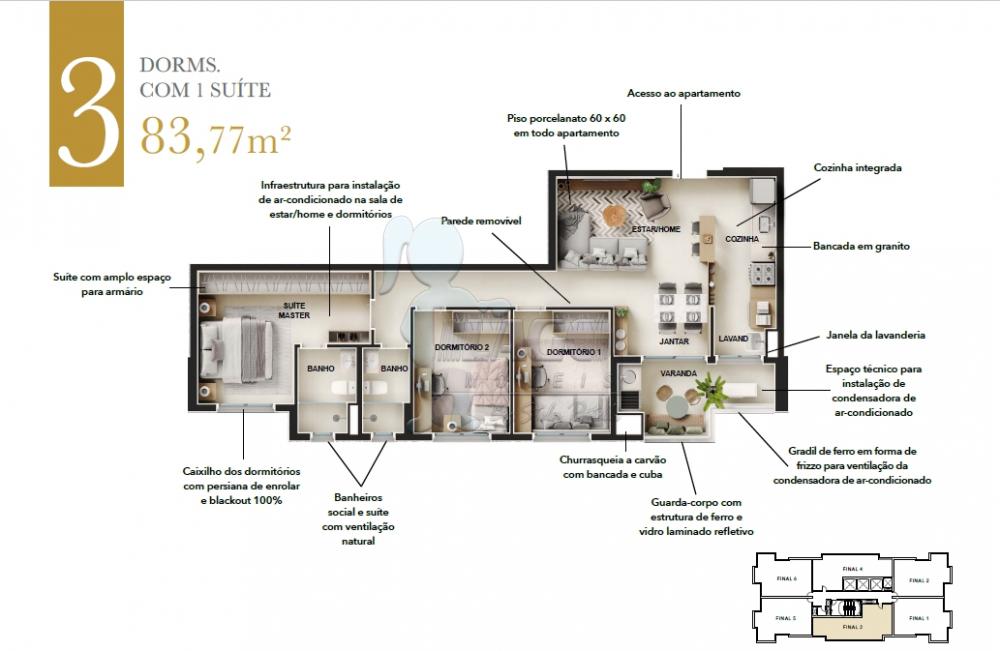 Comprar Apartamento / Padrão em Ribeirão Preto R$ 556.763,00 - Foto 4