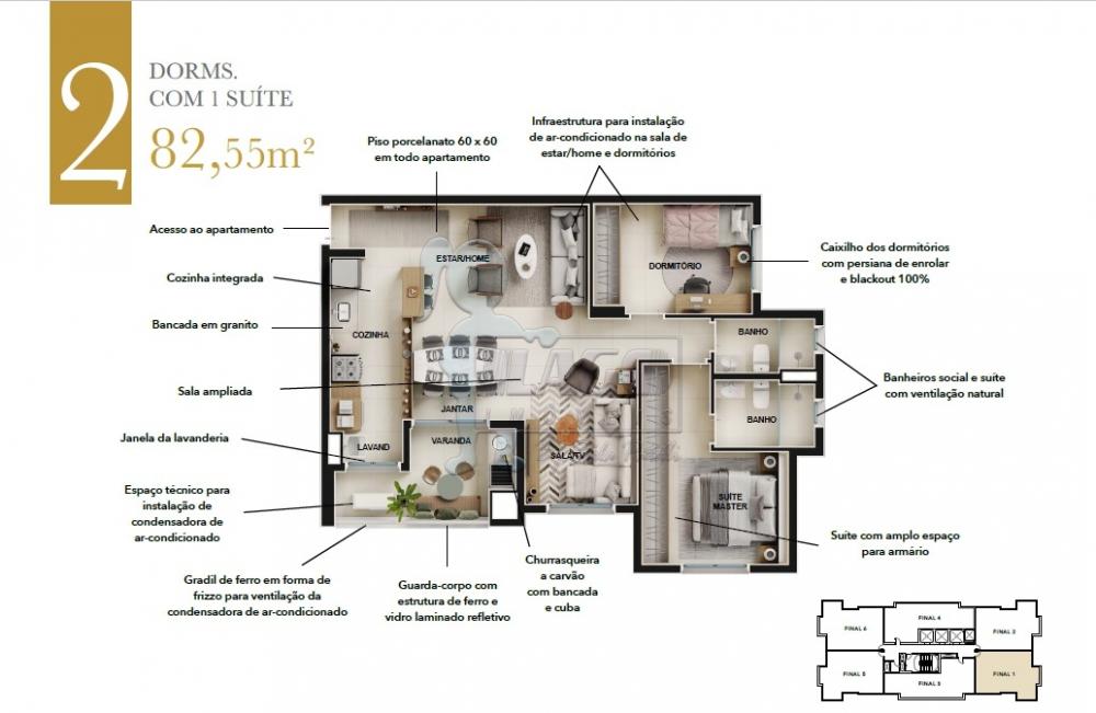 Comprar Apartamento / Padrão em Ribeirão Preto R$ 704.484,89 - Foto 4