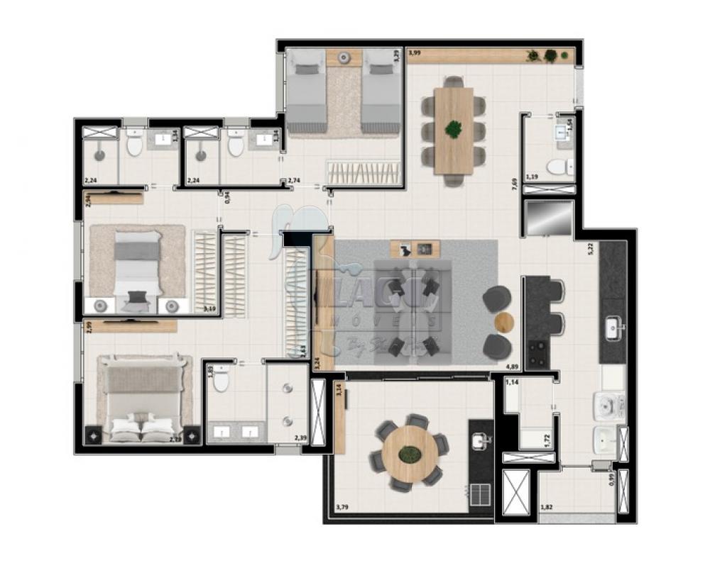 Comprar Apartamentos / Padrão em Ribeirão Preto R$ 970.404,00 - Foto 4