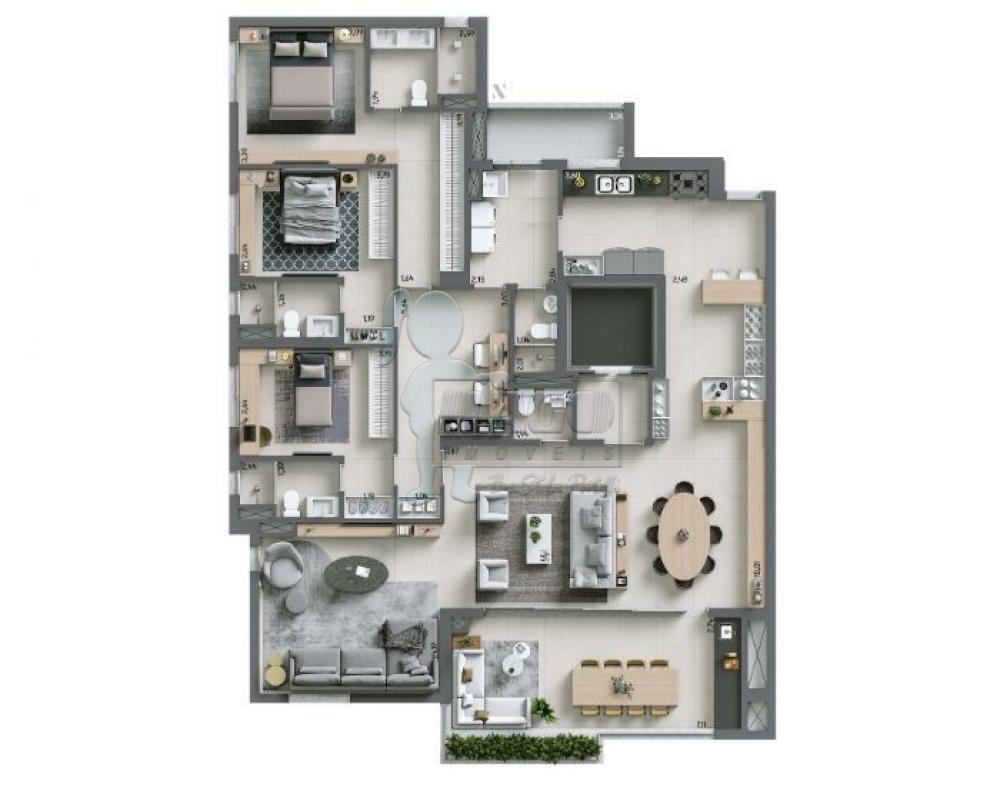 Comprar Apartamento / Padrão em Ribeirão Preto R$ 1.787.493,00 - Foto 2