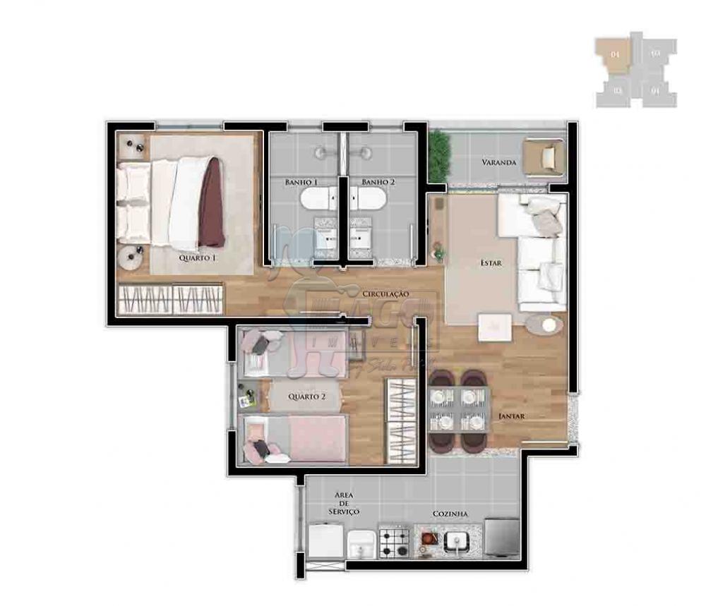 Comprar Apartamento / Padrão em Ribeirão Preto R$ 328.900,00 - Foto 1