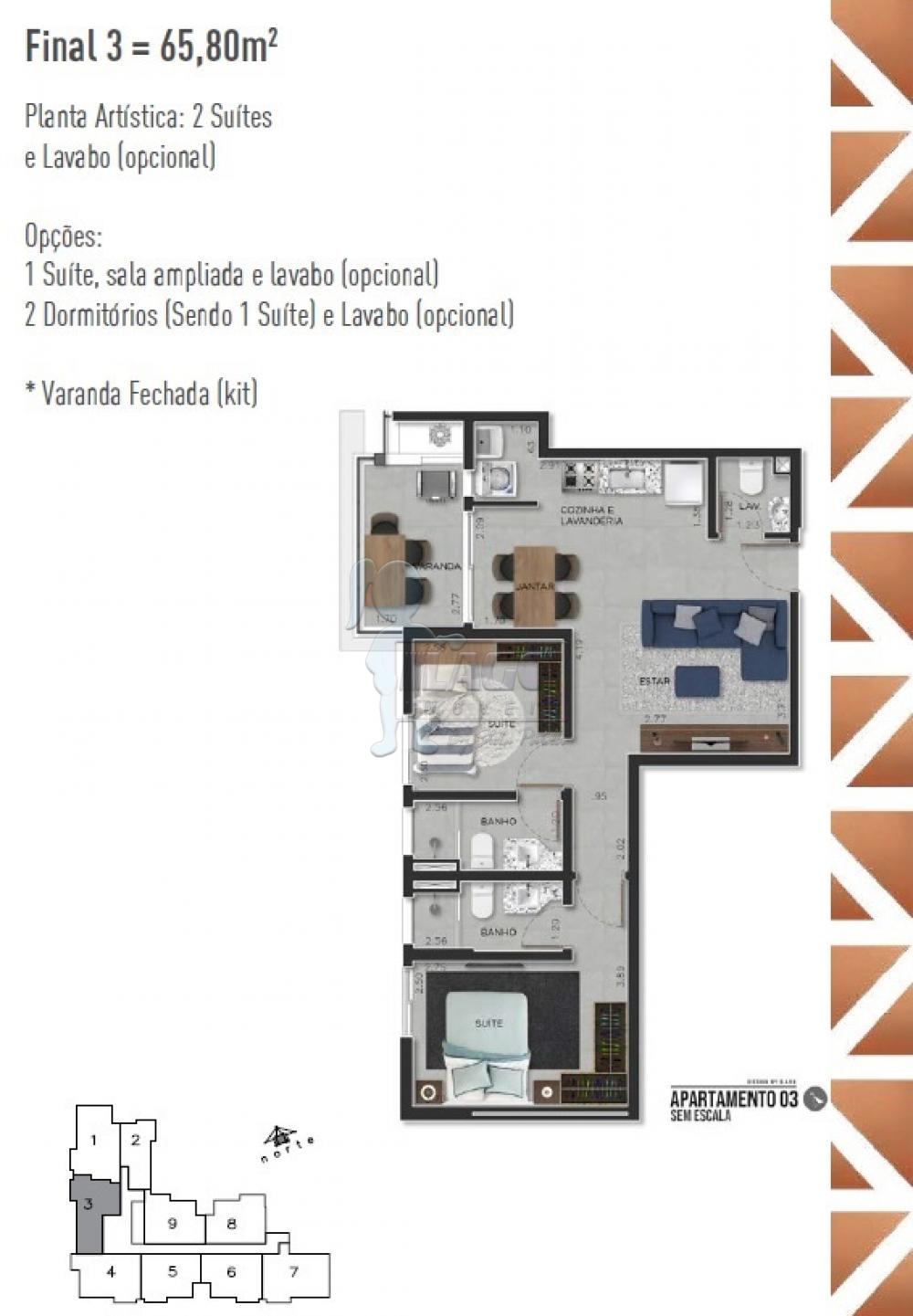 Comprar Apartamento / Padrão em Ribeirão Preto R$ 503.326,69 - Foto 1