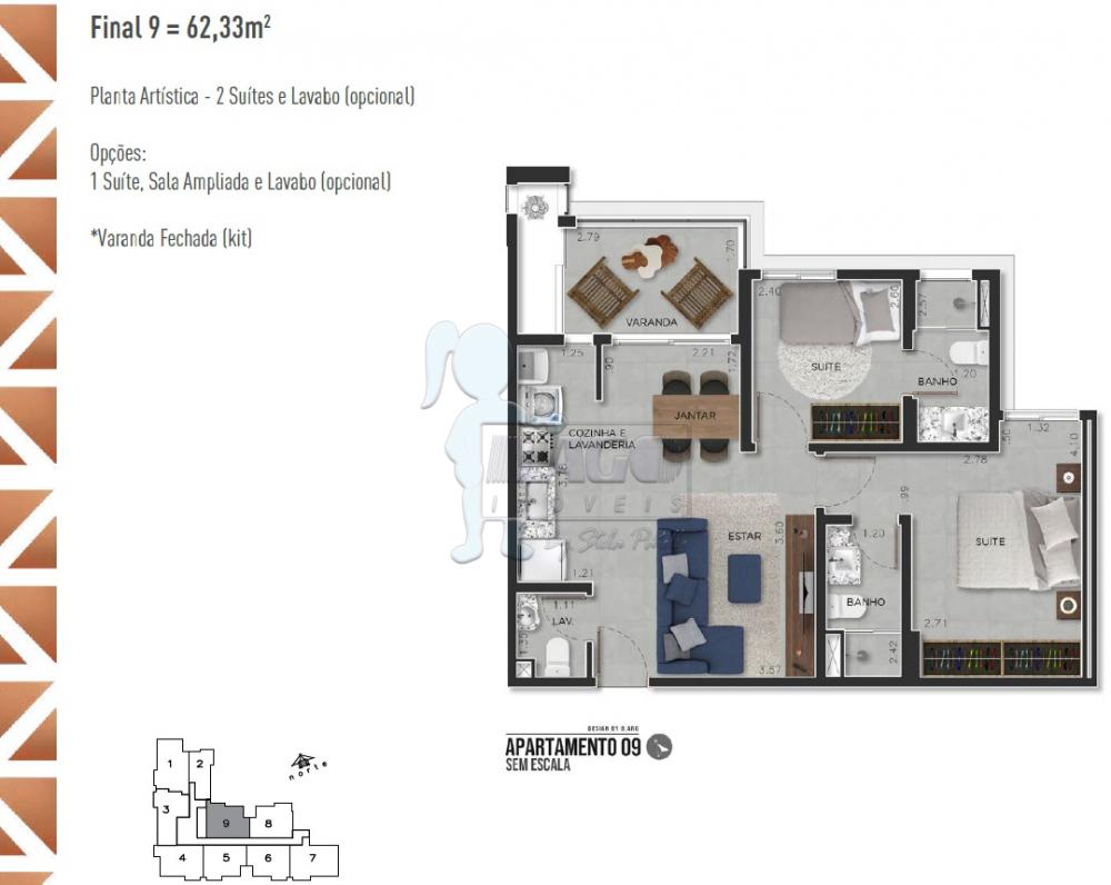 Comprar Apartamento / Padrão em Ribeirão Preto R$ 498.455,45 - Foto 1