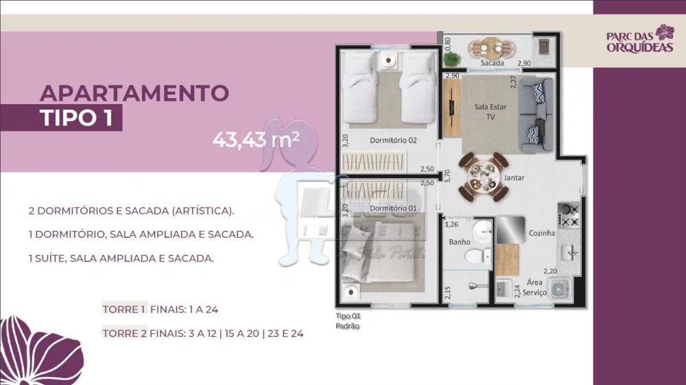 Comprar Apartamento / Padrão em Ribeirão Preto R$ 215.847,10 - Foto 1