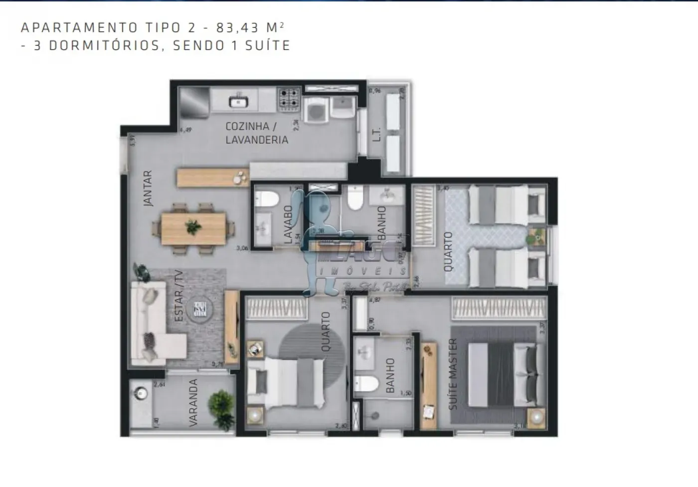 Comprar Apartamento / Padrão em Ribeirão Preto R$ 781.376,56 - Foto 3