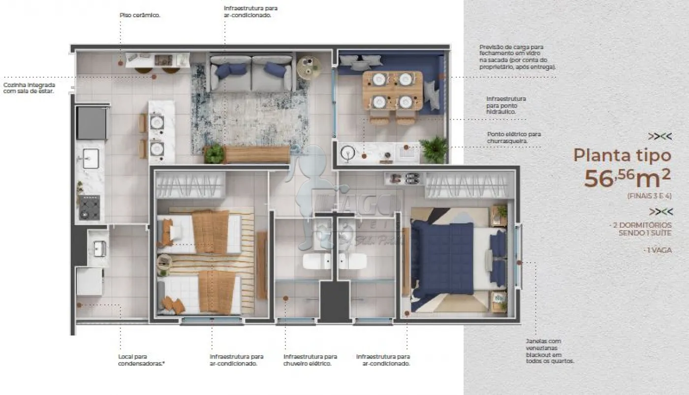 Comprar Apartamento / Padrão em Ribeirão Preto R$ 332.000,00 - Foto 4