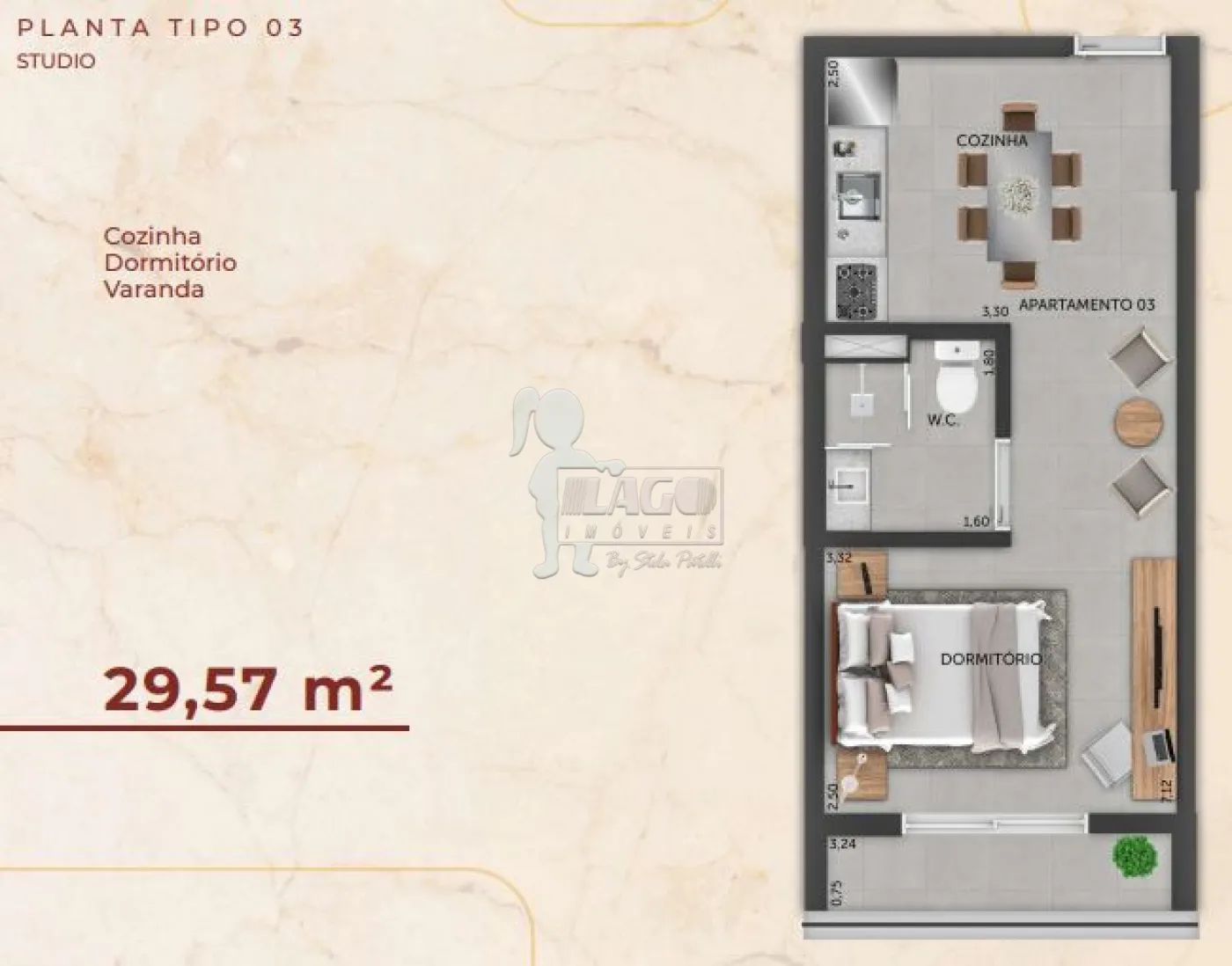 Comprar Apartamento / Studio em Ribeirão Preto R$ 266.400,00 - Foto 6