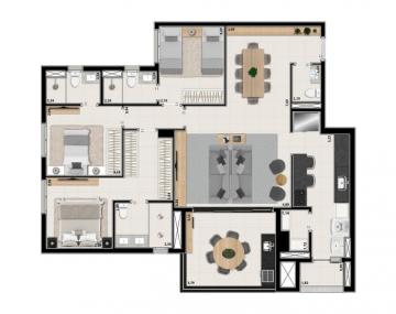 Comprar Apartamentos / Padrão em Ribeirão Preto R$ 970.404,00 - Foto 4