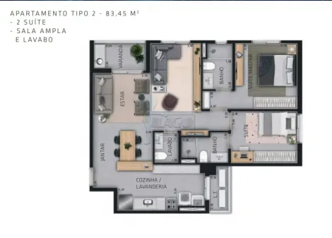 Comprar Apartamentos / Padrão em Ribeirão Preto R$ 650.910,00 - Foto 3